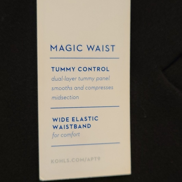 Apt 9 NWT Black Dress/Office Pants 8 - Picture 2 of 6